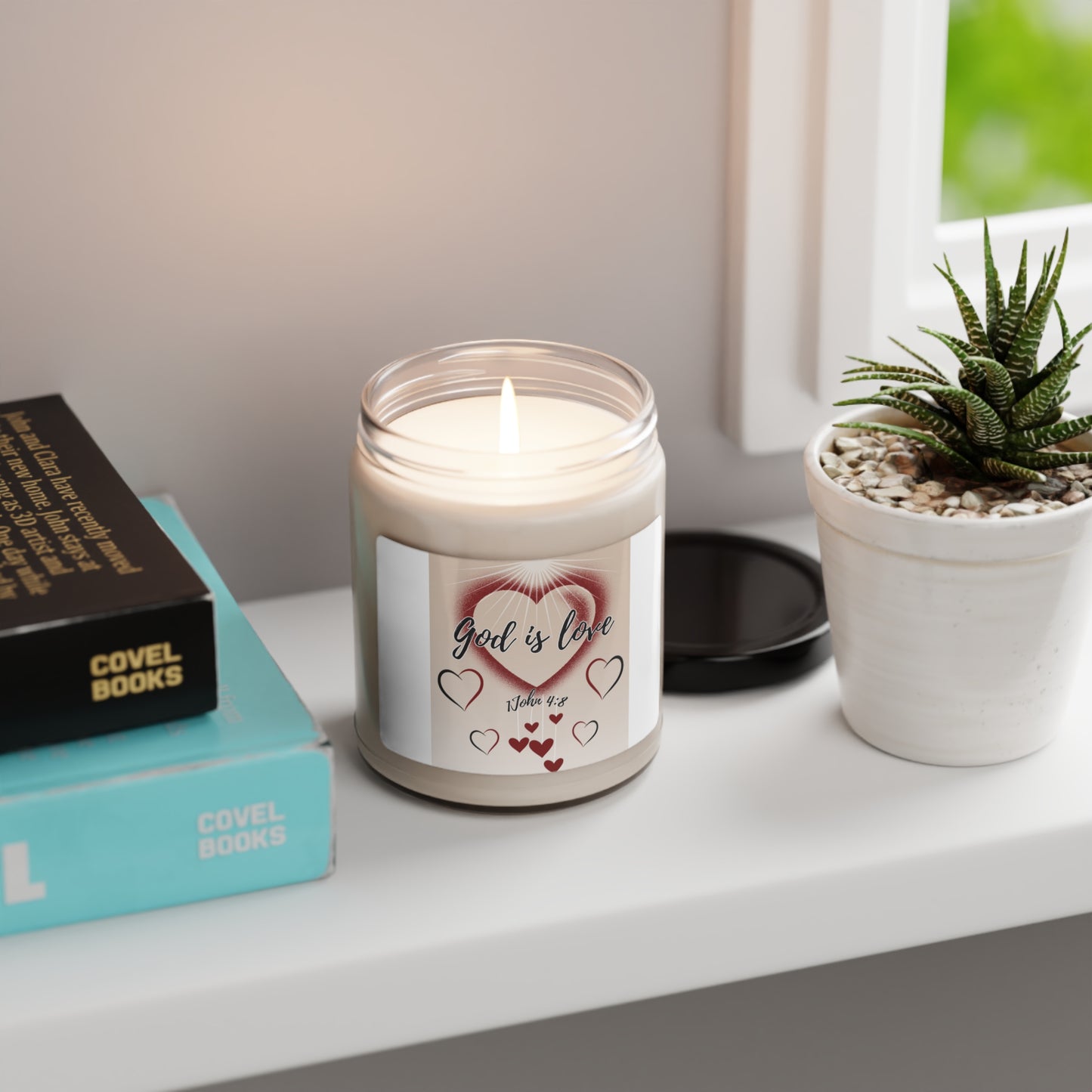 God Is Love! Candle, 9oz